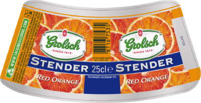 Grolsch Stender Red Orange