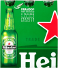 Promotie Heineken set met 6 flessen van 25 cl