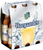 Promotie Hoegaarden Witbier set met 6 flessen van 30 cl