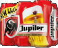 Promotie Jupiler set met 6 blikken van 44 cl
